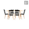 HV Soren Rectangle Table + 6 Katrina Chair Set