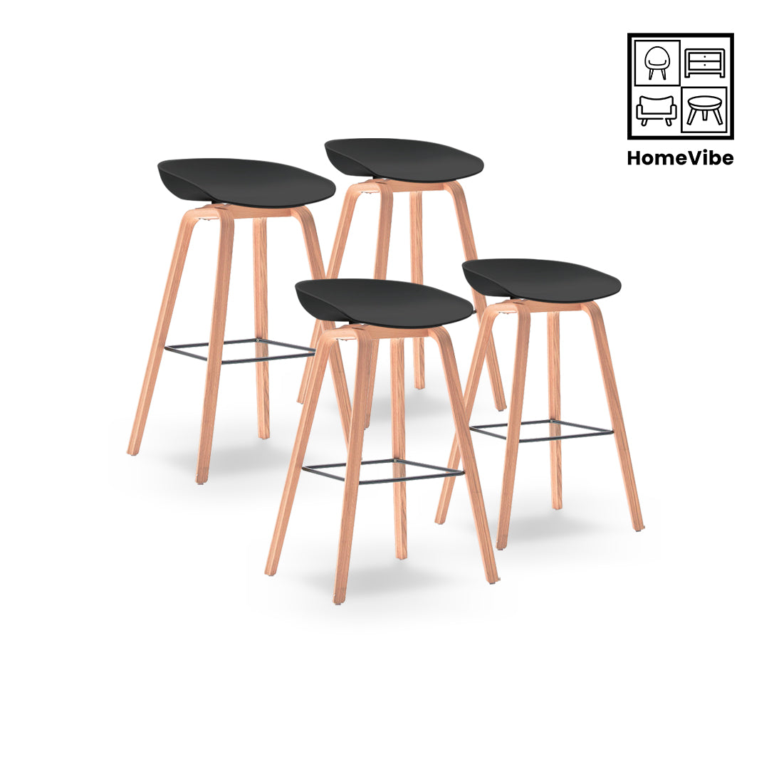 HV 4 Tiana Scandi Bar Stool Set l | HomeVibe PH | Buy Online Furniture and Home Furnishings
