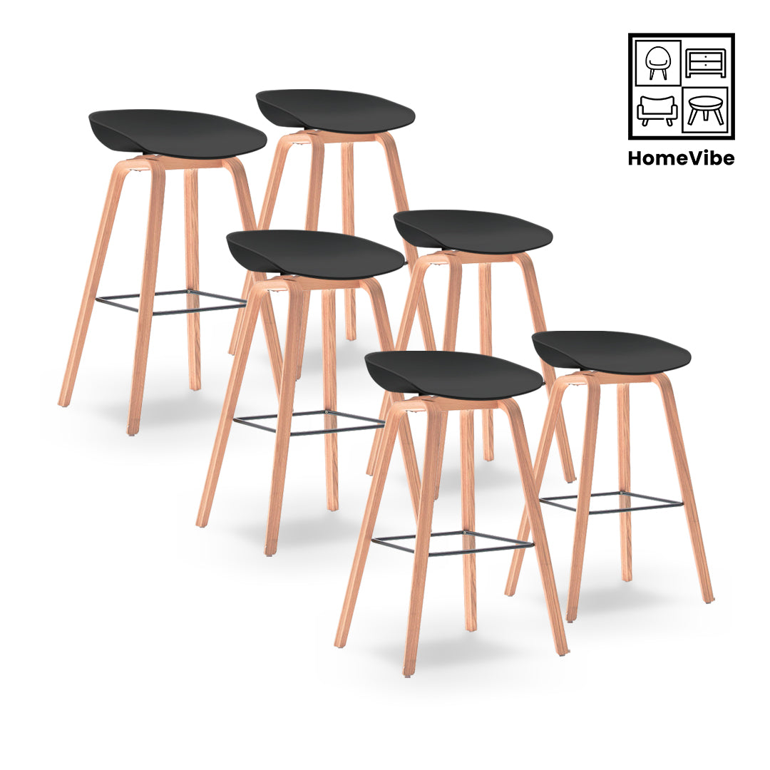 HV Tiana Scandi Bar Stool Set