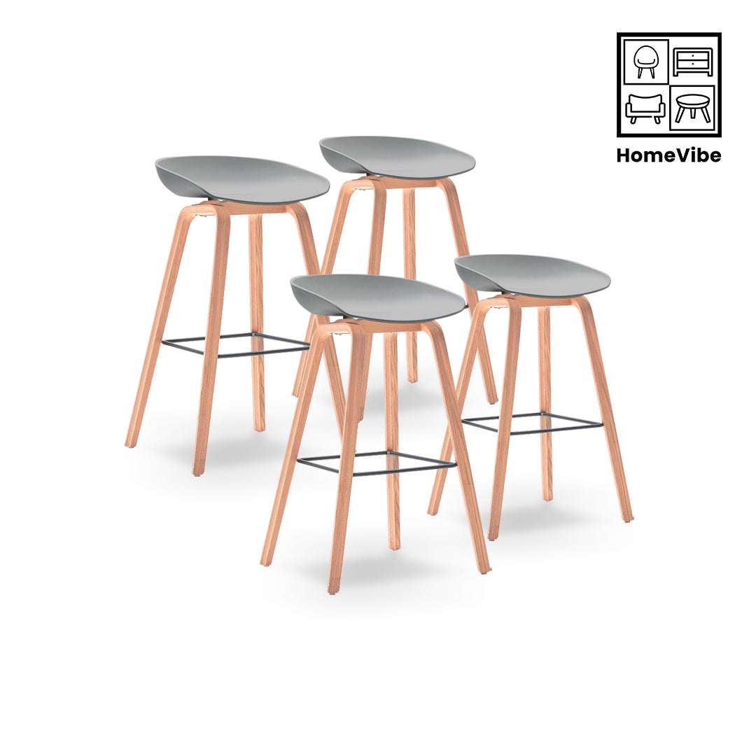 HV 4 Tiana Scandi Bar Stool Set l | HomeVibe PH | Buy Online Furniture and Home Furnishings