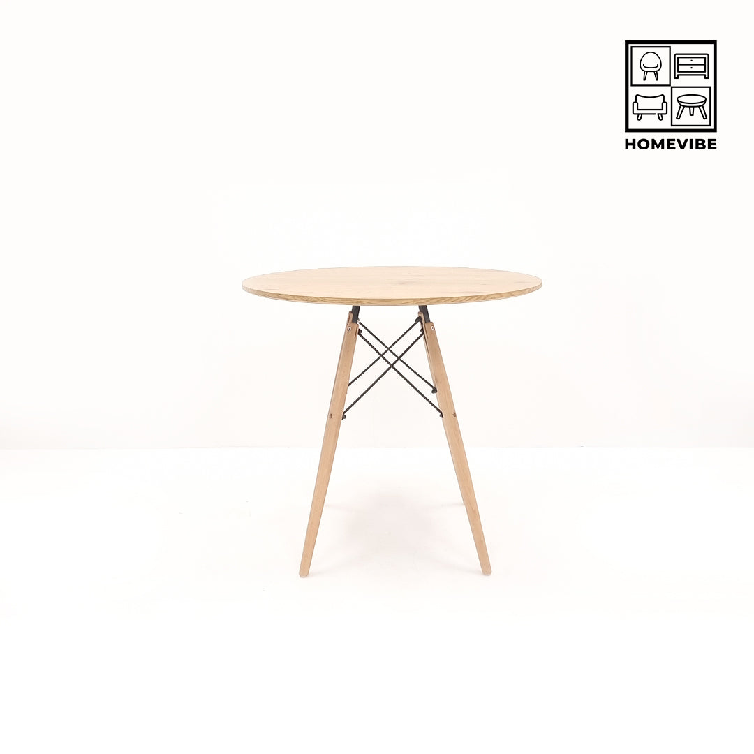 HV Elio Scandi Round Table | HomeVibe PH | Buy Online Furniture and Home Furnishings