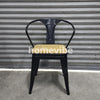 HV Argos Tolix Armrest Chair with Wooden Padding