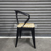 HV Argos Tolix Armrest Chair with Wooden Padding