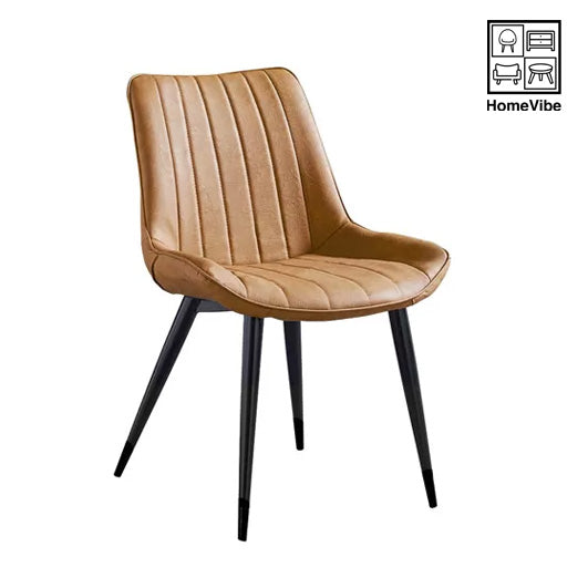 HV Korbin Scandinavian Leather Chair