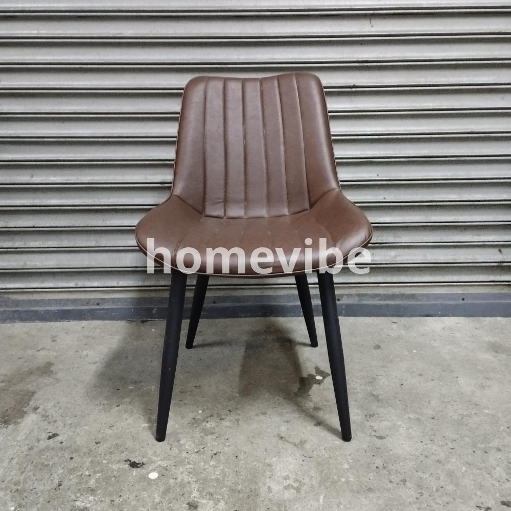 HV Korbin Scandinavian Leather Chair