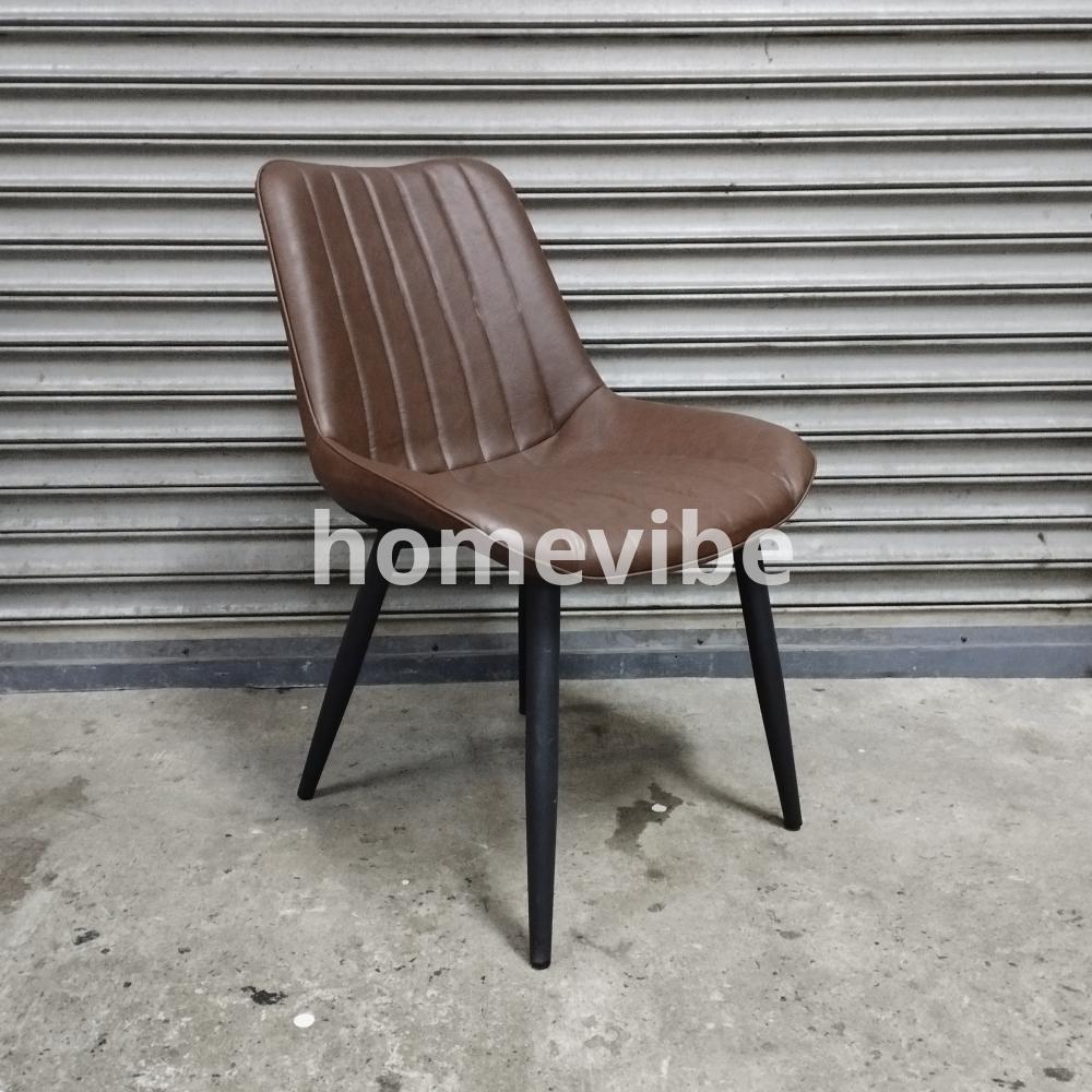 HV Korbin Scandinavian Leather Chair