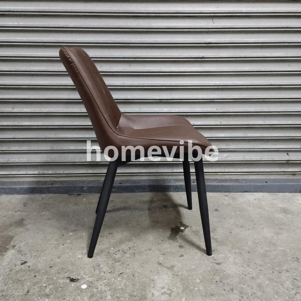 HV Korbin Scandinavian Leather Chair