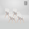 HV Scandinavian 4 Butterfly Leather Chairs | HomeVibe PH | Buy Online Furniture and Home Furnishings
