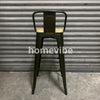 HV Gwen Tolix Barstool Wooden Seat