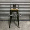 HV Gwen Tolix Barstool Wooden Seat