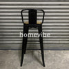 HV Gwen Tolix Barstool Wooden Seat