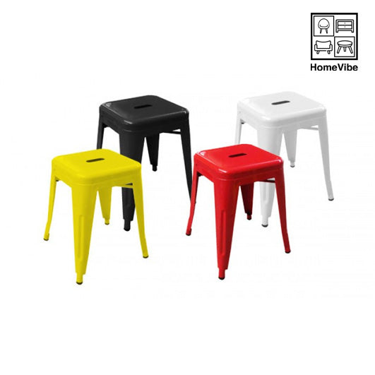 HV Osmund Tolix Barstool Low Chair