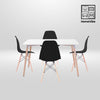HV Soren Rectangle Table + 4 Eames Chair Set | HomeVibe PH | Buy Online Furniture and Home Furnishings