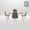 HV Karri Rectangle Table + 4 Eames Chair Set | HomeVibe PH | Buy Online Furniture and Home Furnishings