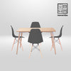 HV Soren Rectangle Table + 4 Eames Chair Set | HomeVibe PH | Buy Online Furniture and Home Furnishings