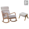 HVS Quenby Rocking Chair FREE Foot stool