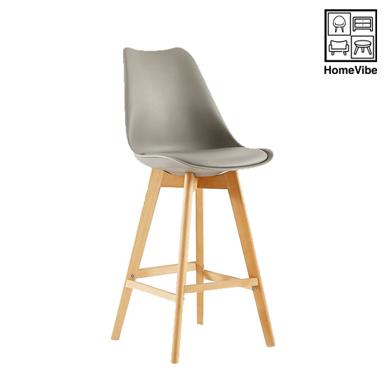 HV Scandinavian Padded Barstool | HomeVibe PH | Buy Online Furniture and Home Furnishings