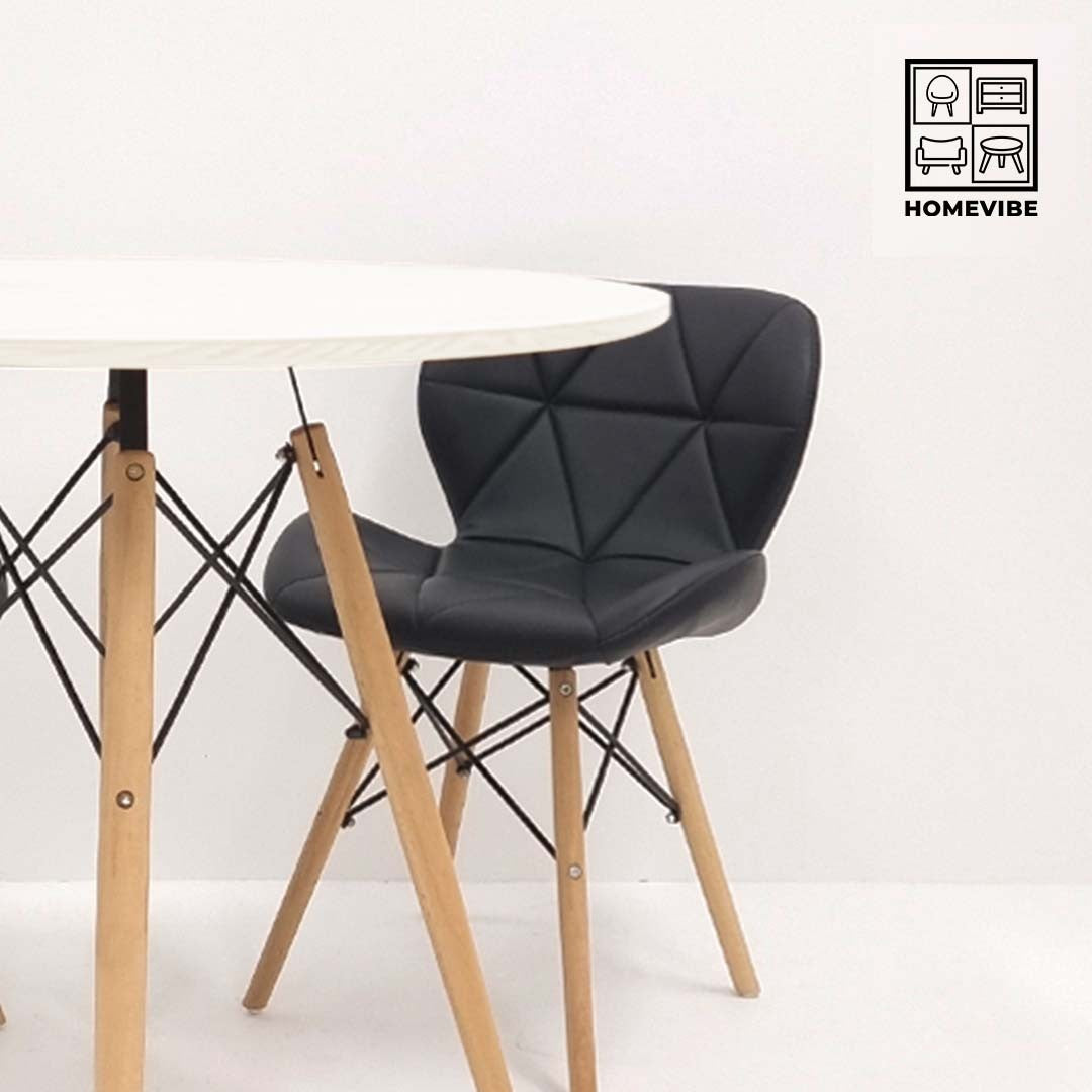 HV Elio Round Table + 2 Butterfly Chair Set | HomeVibe PH | Buy Online Furniture and Home Furnishings