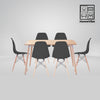 HV Soren Rectangle Table + 6 Eames Chair Set | HomeVibe PH | Buy Online Furniture and Home Furnishings