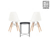 HV Cassie Steel Coffee Table + 2 Eames Chair Set | HomeVibe PH | Buy Online Furniture and Home Furnishings