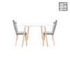 HV Viana Square Table + 2 Katrina Chair Set