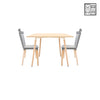 HV Viana Square Table + 2 Katrina Chair Set