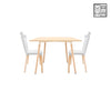 HV Viana Square Table + 2 Katrina Chair Set