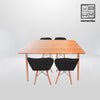 HV Karri Rectangle Table + 4 Butterfly Chair Set | HomeVibe PH | Buy Online Furniture and Home Furnishings
